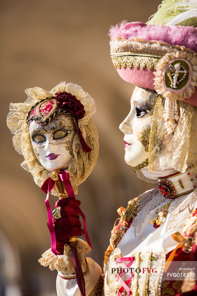 Venice Carnival in St. Marco Square