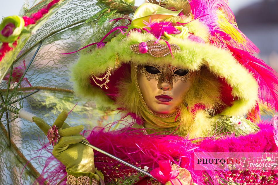 Venice Carnival in St. Marco Square