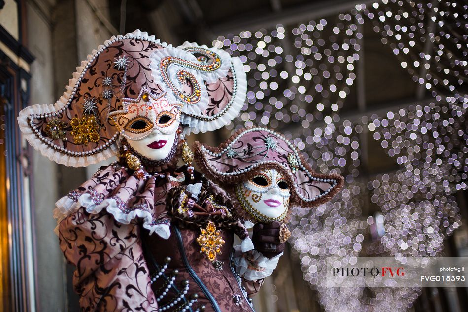 Venice Carnival in St. Marco Square