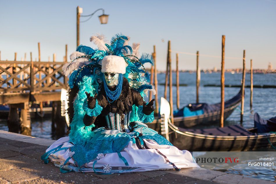 Venice Carnival in St. Marco Square