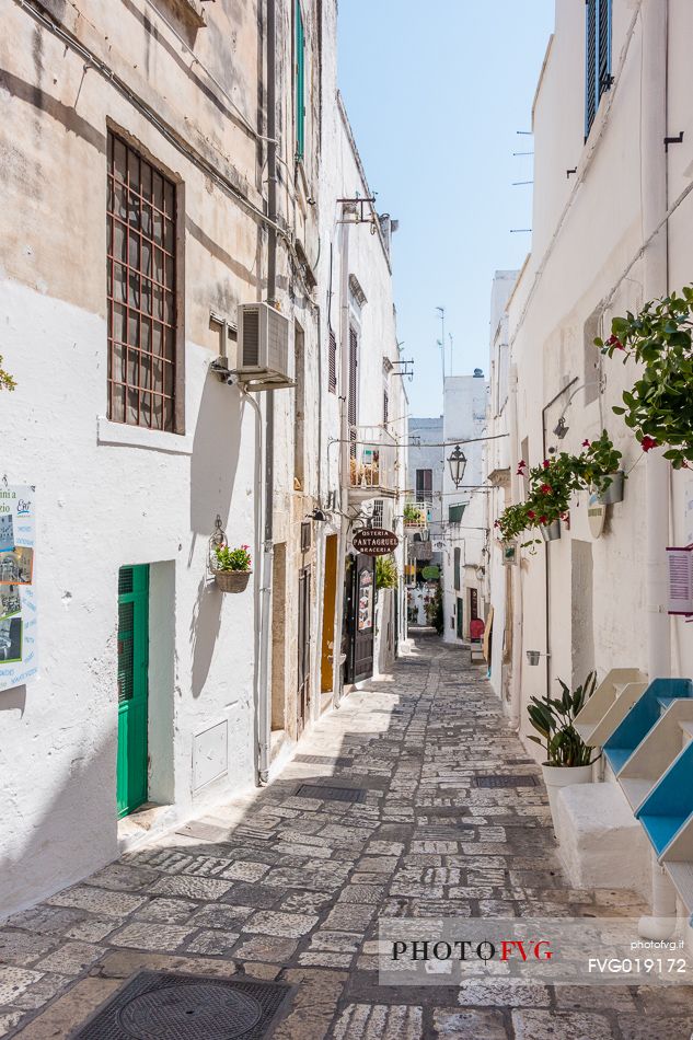 The historic town of Ostuni, known as the White City