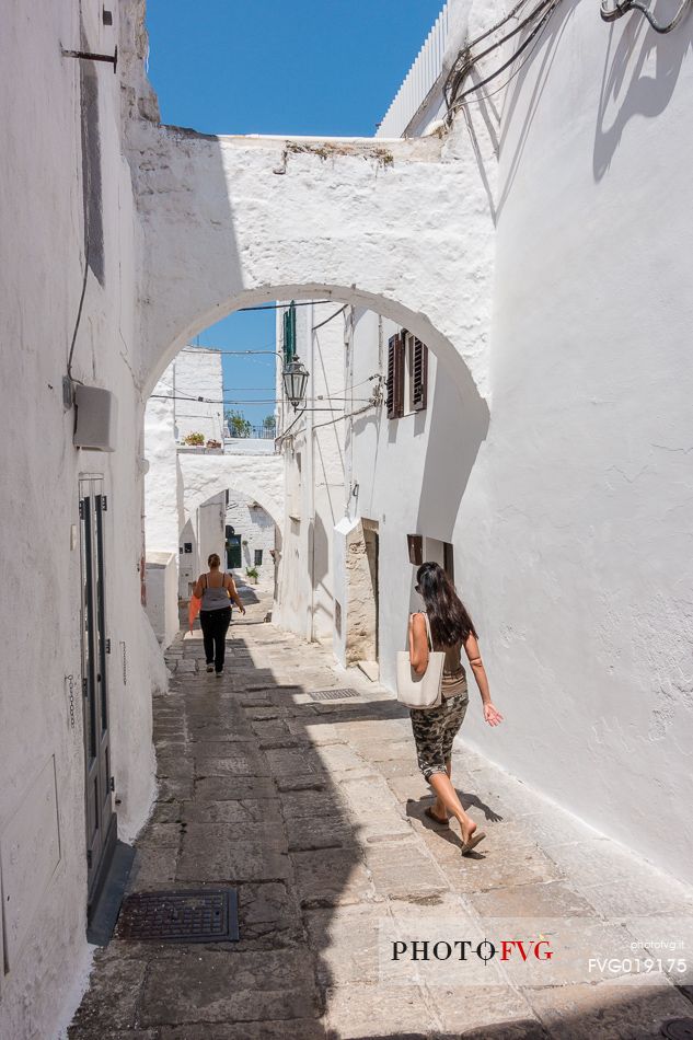 The historic town of Ostuni, known as the White City