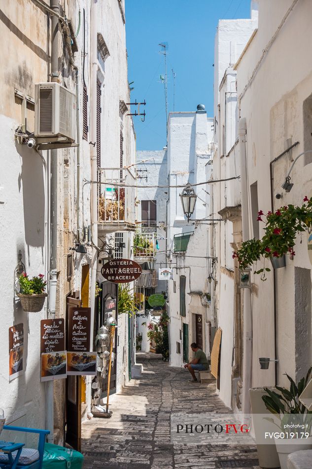 The historic town of Ostuni, known as the White City