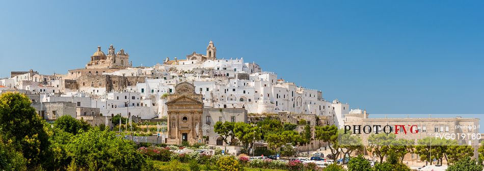 The historic town of Ostuni, known as the White City