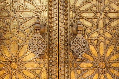 Detail of the gates of the Imperial Palace in Fes