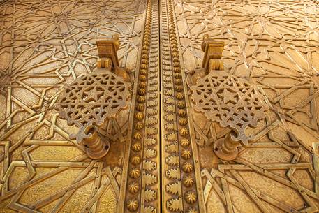 Detail of the gates of the Imperial Palace in Fes