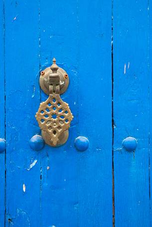 Typical Moroccan door