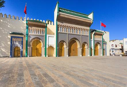 Gates of the Imperial Palace in Fes