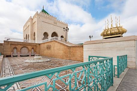 Mausoleum of Mohammed V in Rabat