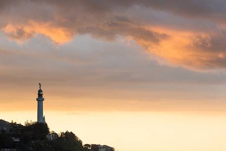 Sunrise at the lighthouse in Barcola