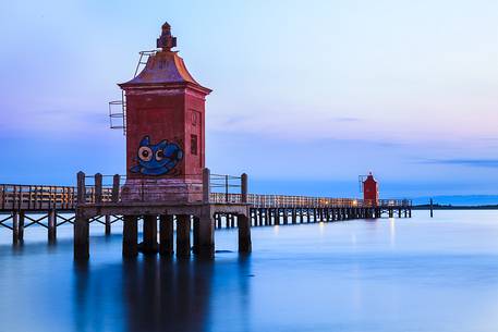 Lighthouse in Lignano Sabbiadoro