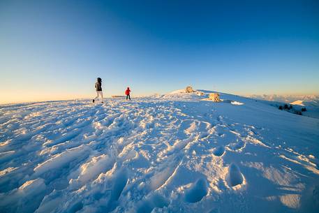 Family charnel Cima Grappa in the depths of winter