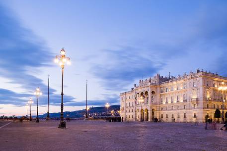 Unit d'Italia Square in Trieste, Government House
