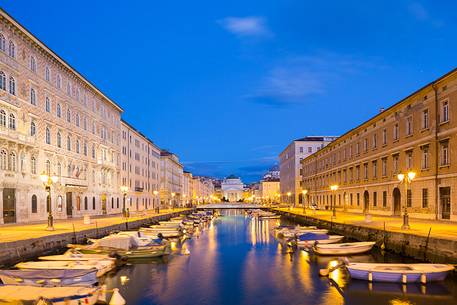 Canal Grande in Trieste