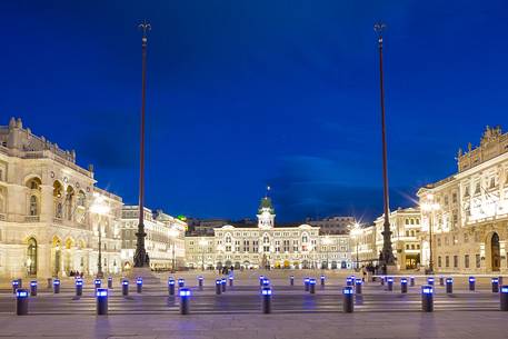 Unit d'Italia Square in Trieste