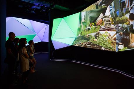 Milan Universal Exposition 2015, Expo Milano 2015, USA Pavilion, architect James Biber Milan Universal Exposition 2015, Expo Milano 2015, USA Pavilion, architect James Biber