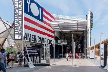 Milan Universal Exposition 2015, Expo Milano 2015, USA Pavilion, architect James Biber