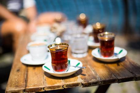 Typical turkish tea