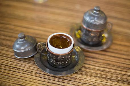 The typical turkish coffee