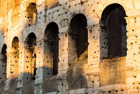 Colosseum at sunset