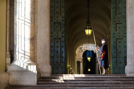 Swiss Guards in Saint Peter