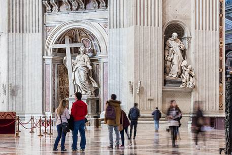 Interior of St. Peter's Basilica