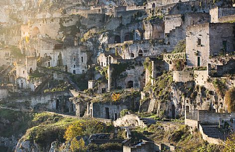 Old houses in the Caveoso Stones