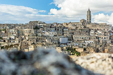 Panoramic view of Sassi of Matera