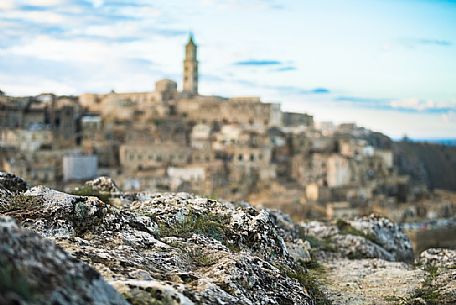 Panoramic view of Sassi of Matera