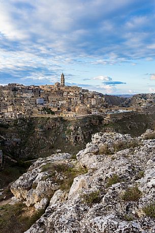 Panoramic view of Sassi of Matera