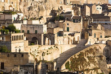 dawn in Matera