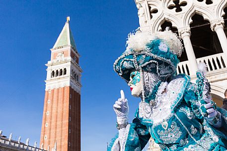 Venice Carnival in St. Marco Square