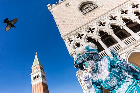 Venice Carnival in St. Marco Square