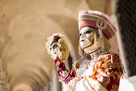 Venice Carnival in St. Marco Square