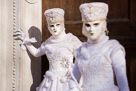 Venice Carnival in St. Zaccaria Square