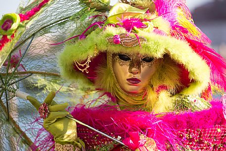 Venice Carnival in St. Marco Square