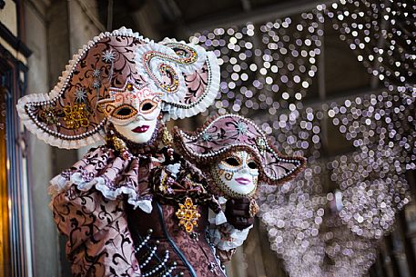 Venice Carnival in St. Marco Square