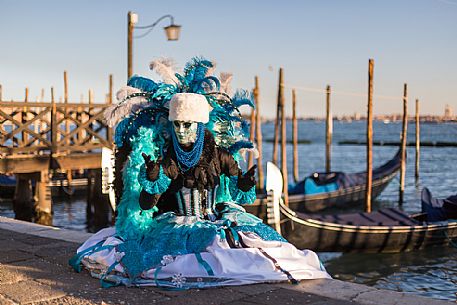 Venice Carnival in St. Marco Square