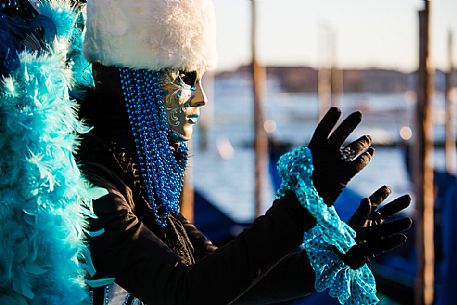 Venice Carnival in St. Marco Square