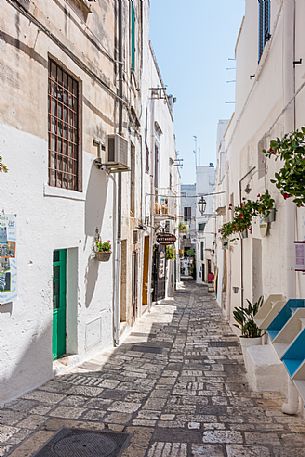 The historic town of Ostuni, known as the White City