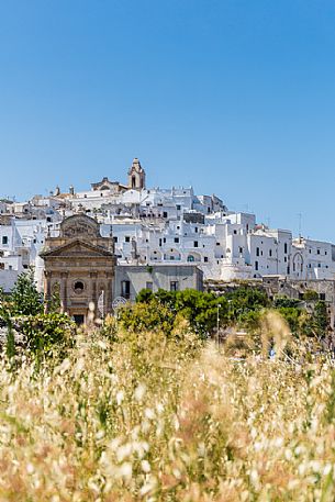 The historic town of Ostuni, known as the White City