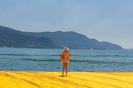 The Floating Piers, by Christo and Jeanne-Claude. Lake Iseo 2016. The Floating Piers, by Christo and Jeanne-Claude. Lake Iseo 2016.