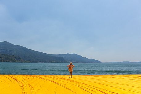 The Floating Piers, by Christo and Jeanne-Claude. Lake Iseo 2016. The Floating Piers, by Christo and Jeanne-Claude. Lake Iseo 2016.