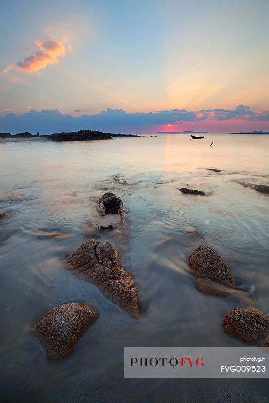 Sunset in Connemara, Ireland