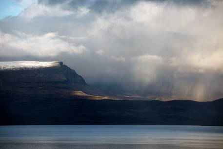 First snow in Abisko National Park, swedish Lapland.