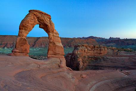 The famous Delicate Arch in the Arches National Park, Utah. The famous Delicate Arch in the Arches National Park, Utah.