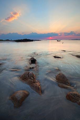 Sunset in Connemara, Ireland