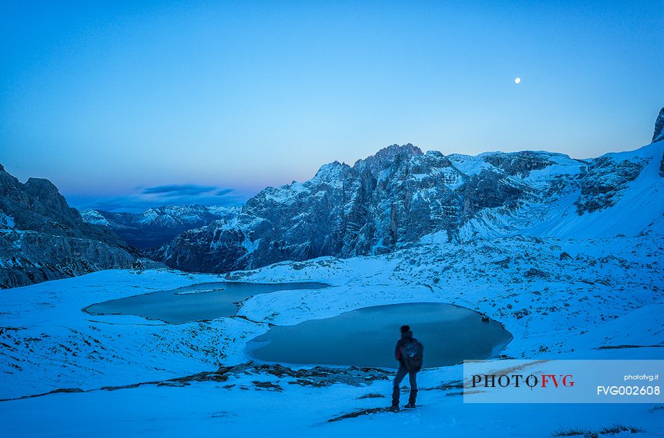 Lakes in the highlands of Lavaredo