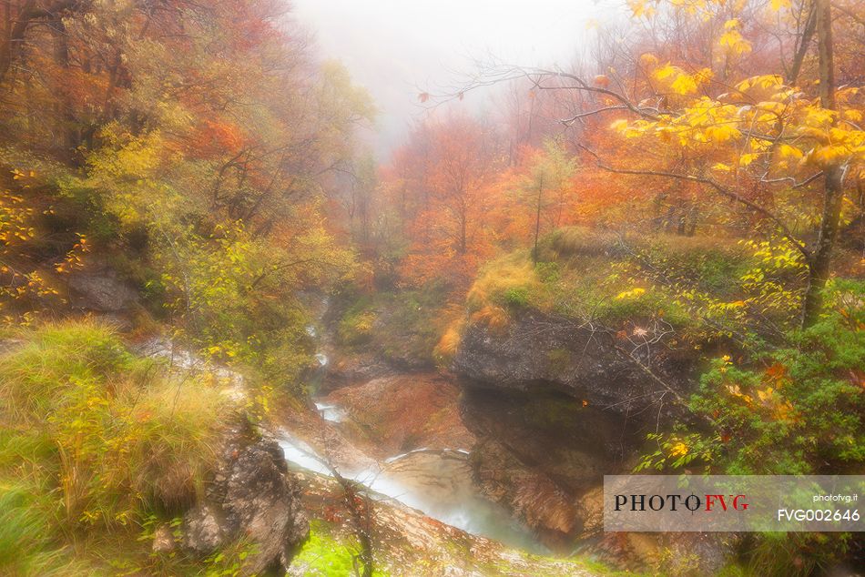 Valley Arzino in autumn