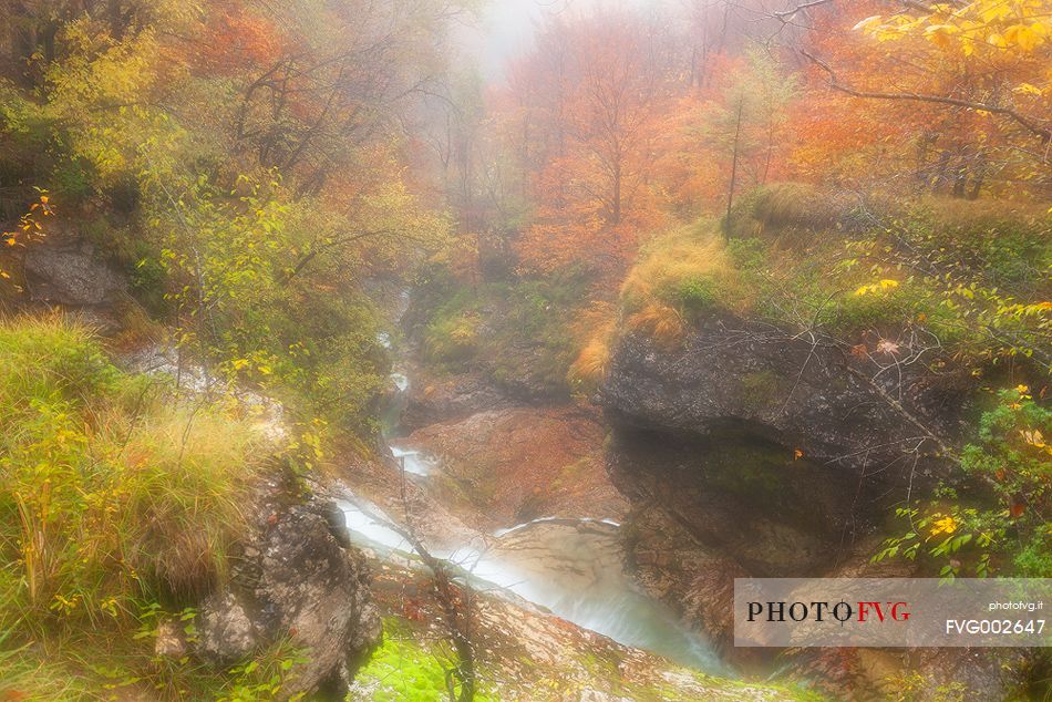 Valley Arzino in autumn